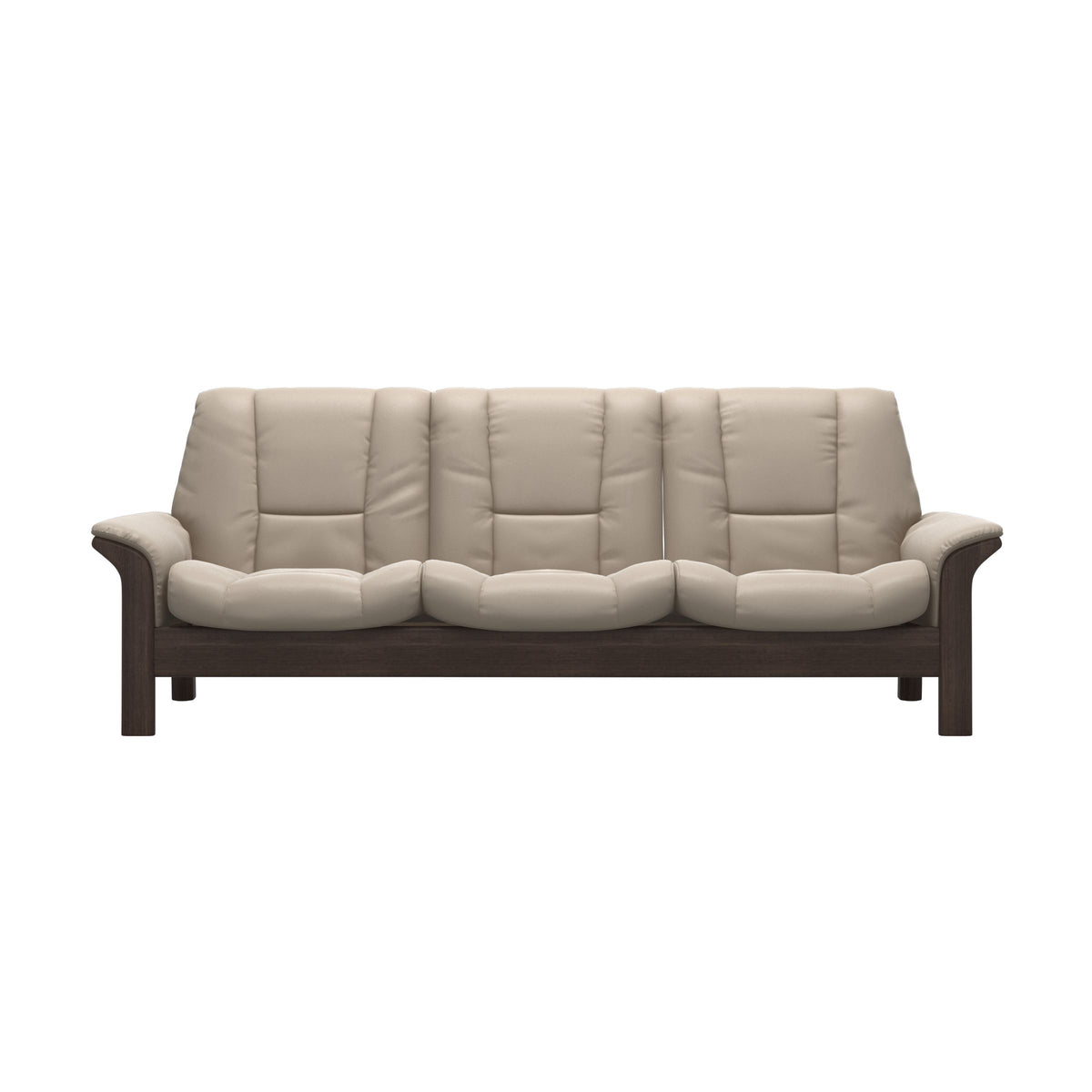 Buckingham LB 3-Seat - Paloma Mushroom - Wenge
