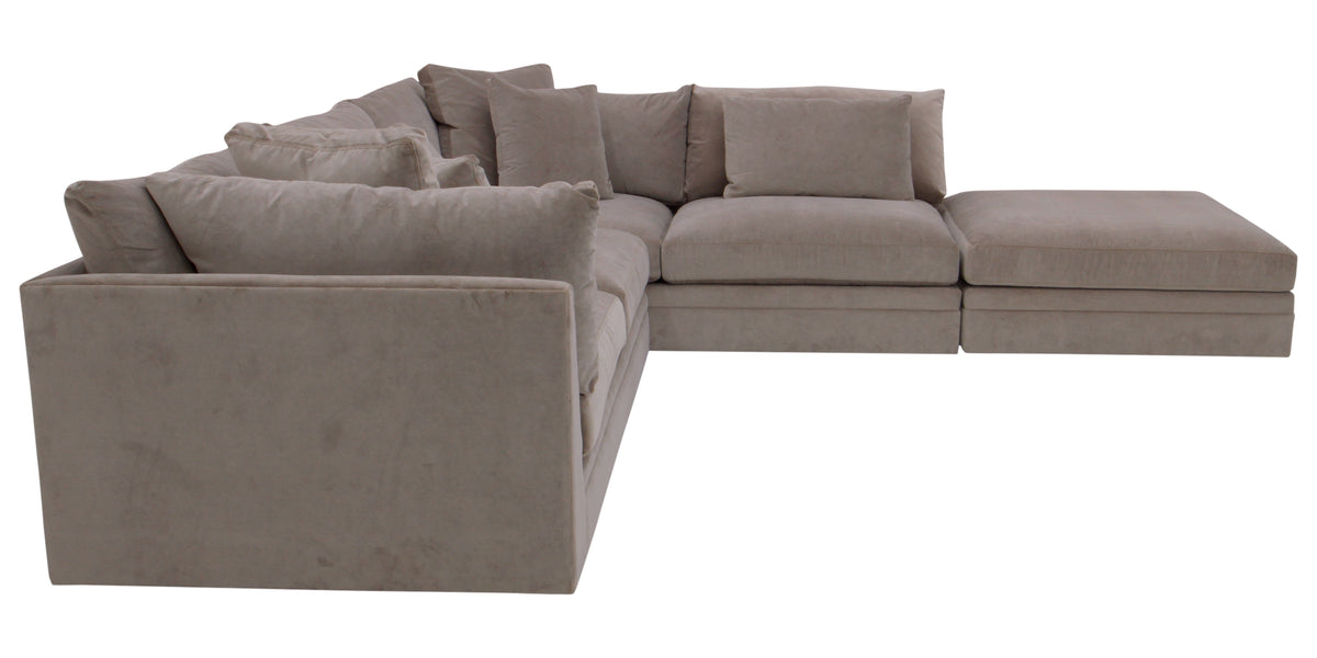 Big Easy | Right Open End Sectional w/Ottoman