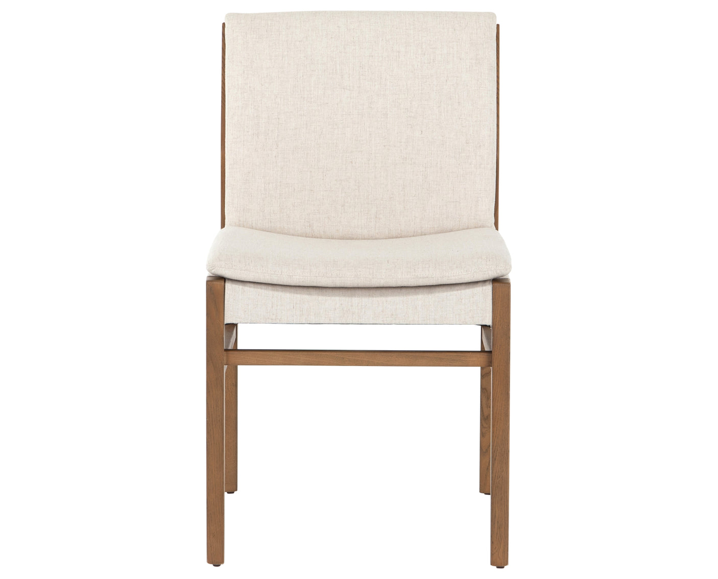 Savile Flax Fabric with Natural Brown Nettlewood | Aya Dining Chair | Valley Ridge Furniture