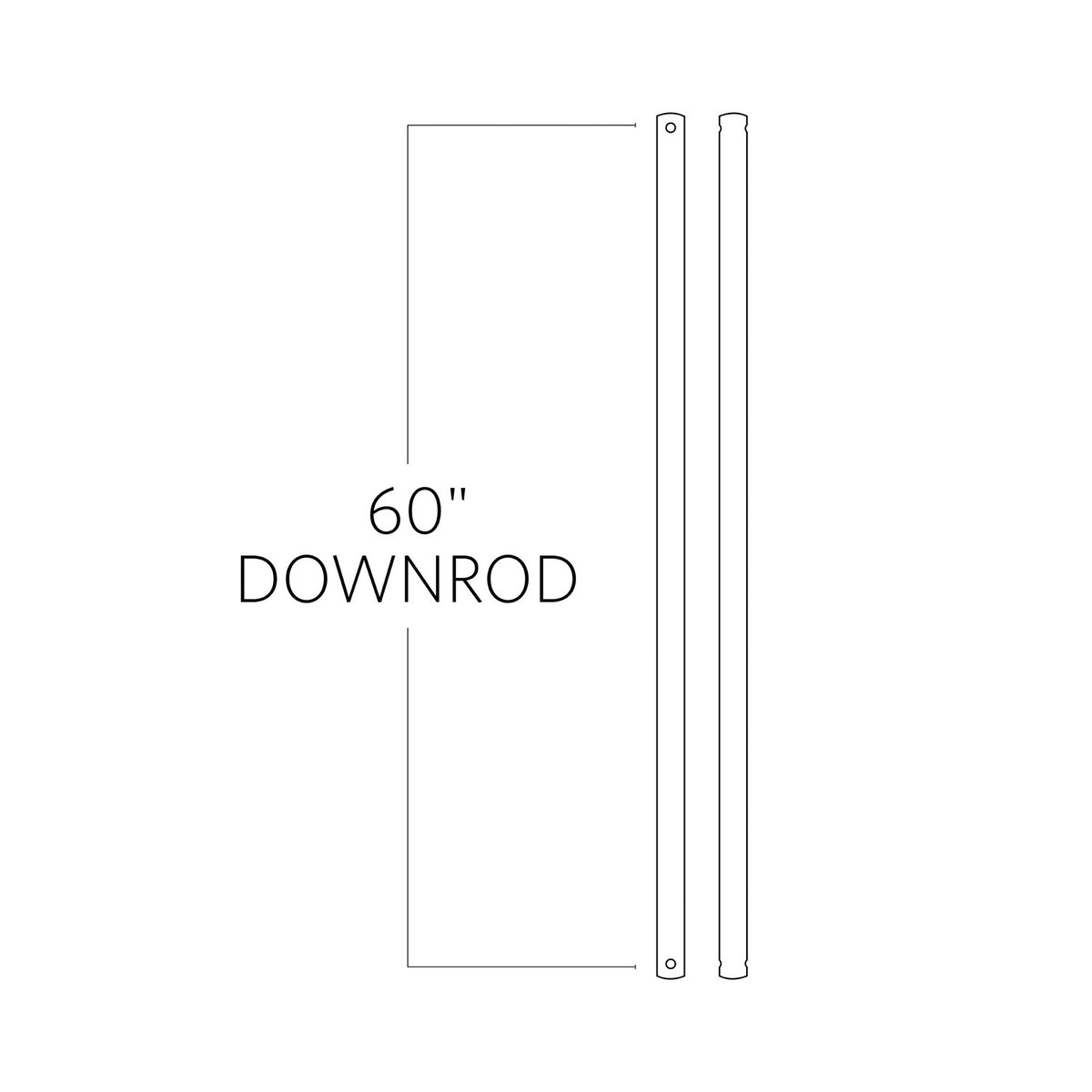 Universal Downrod — 60"