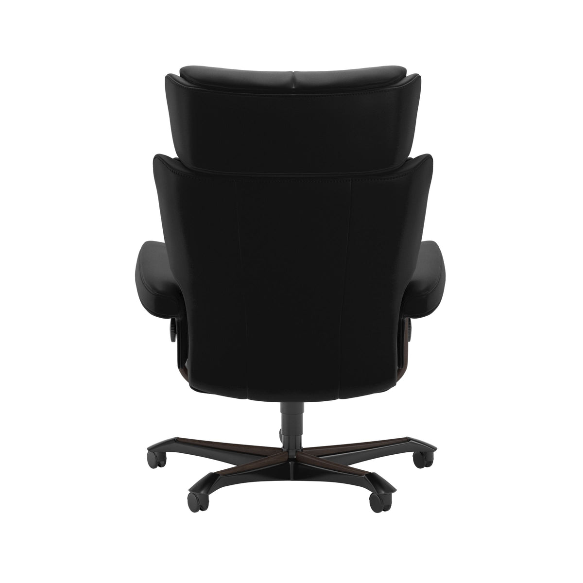 Magic - Office Chair - Paloma Black - Wenge Wood