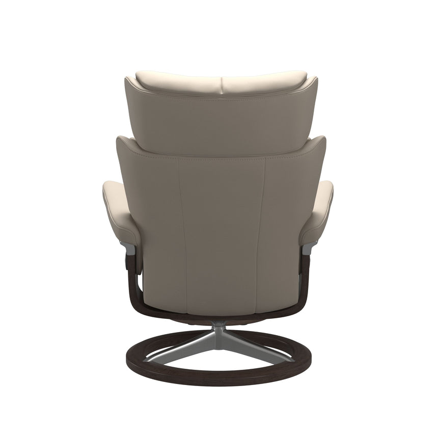 Magic Recliner - Signature Base - Paloma Fog - Wenge Wood