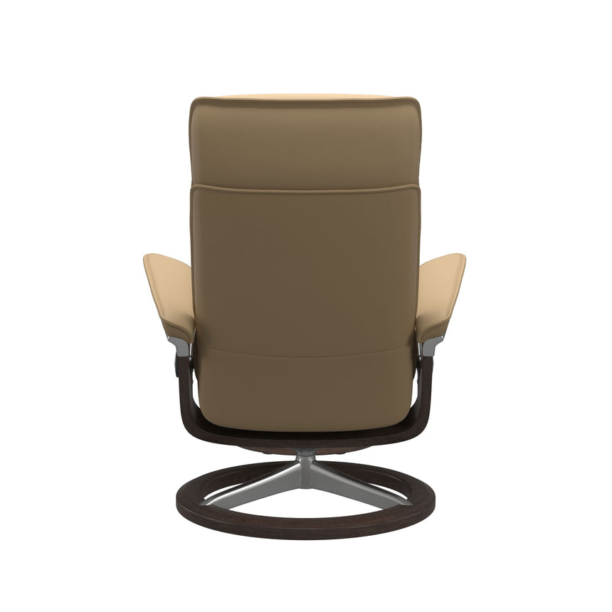 Admiral Recliner - Signature Base - Paloma Sand - Wenge Wood
