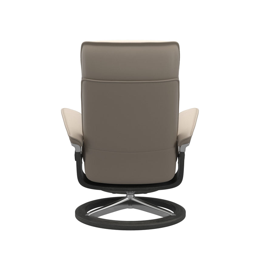 Admiral Recliner - Signature Base - Paloma Mushroom - Grey Wood