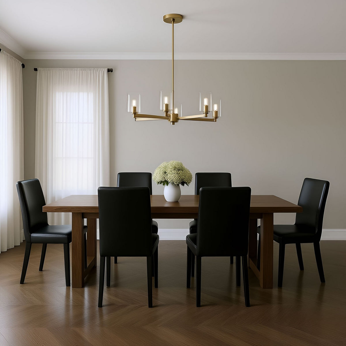 Fullton Five Light Chandelier — 10.38", 60 W