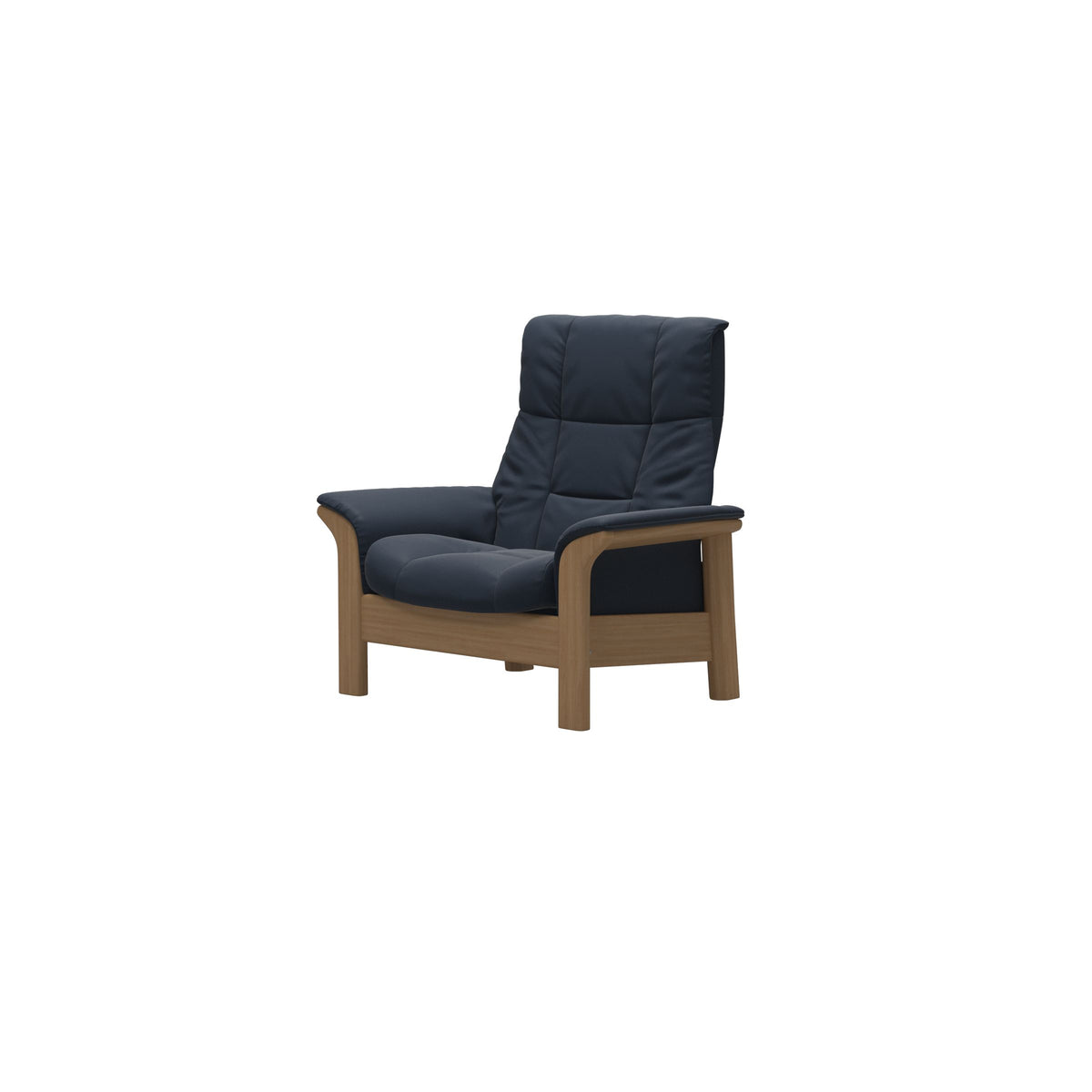 Buckingham HB Chair - Paloma Oxford Blue - Oak