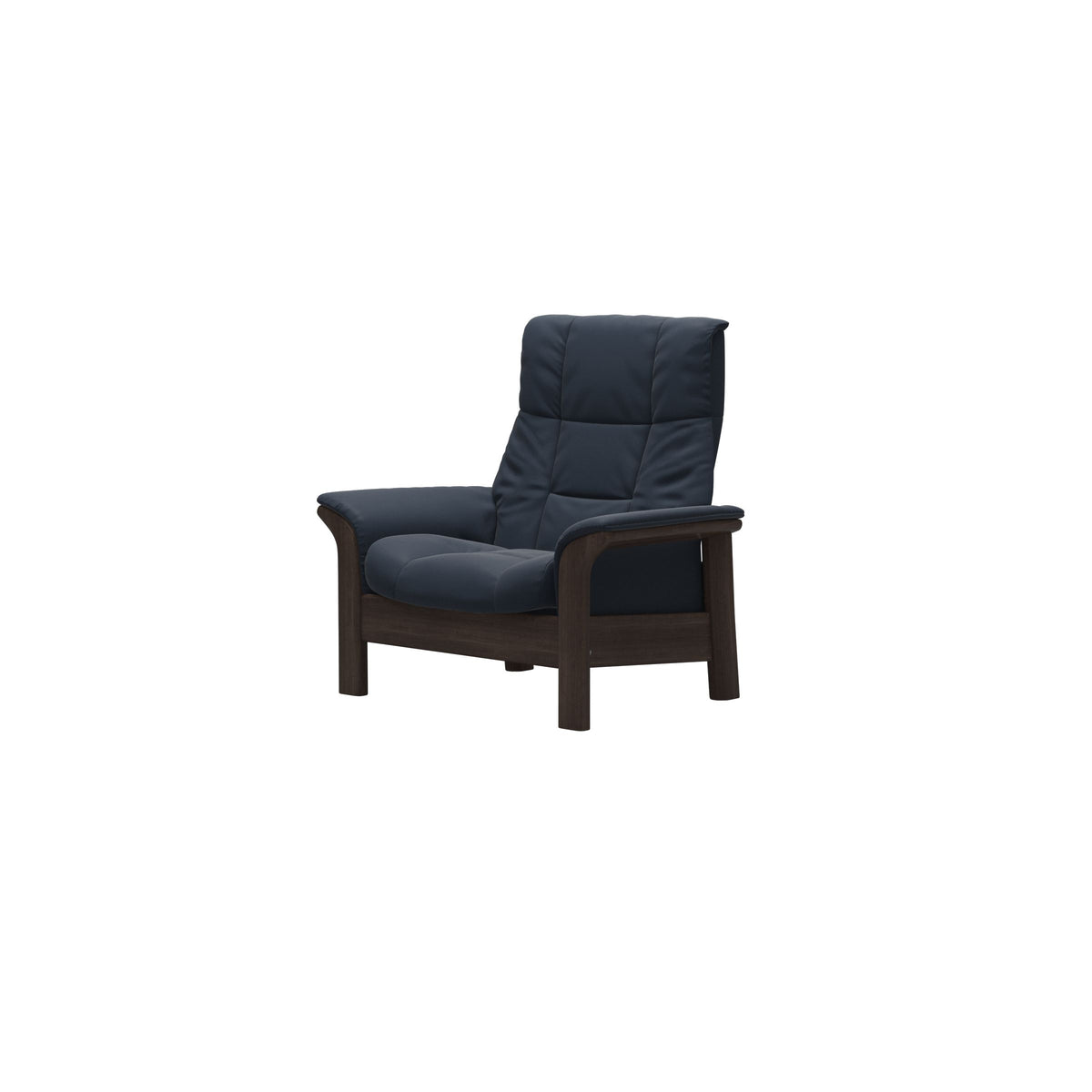 Buckingham HB Chair - Paloma Oxford Blue - Wenge