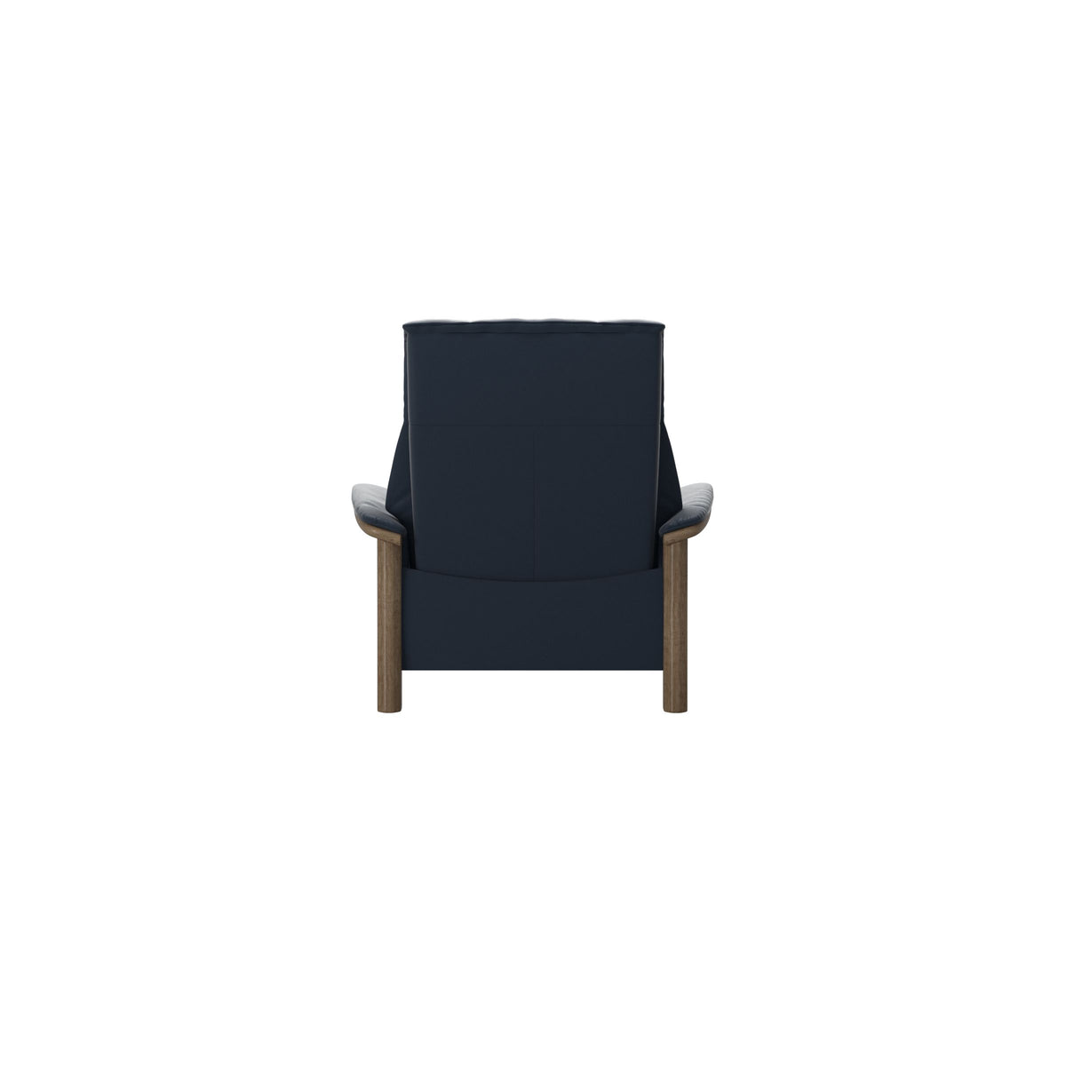 Buckingham HB Chair - Paloma Oxford Blue - Smoked Oak