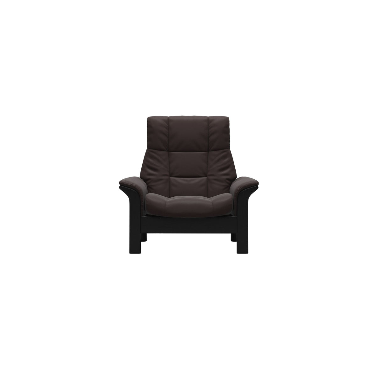 Buckingham HB Chair - Paloma Chocolate - Black