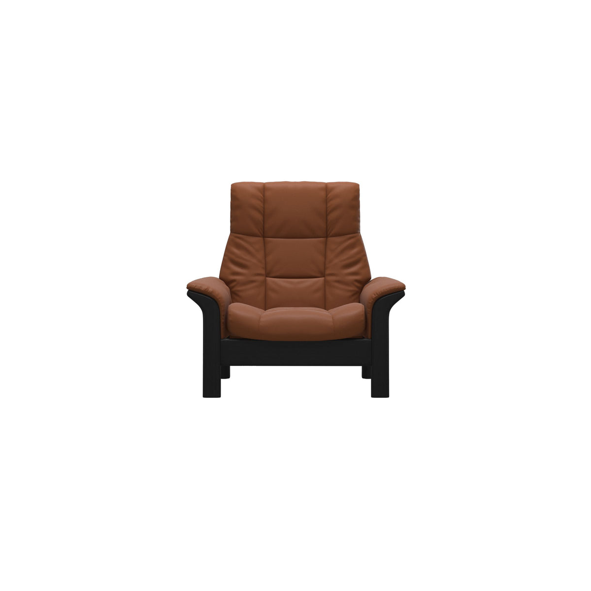 Buckingham HB Chair - Paloma New Cognac - Black