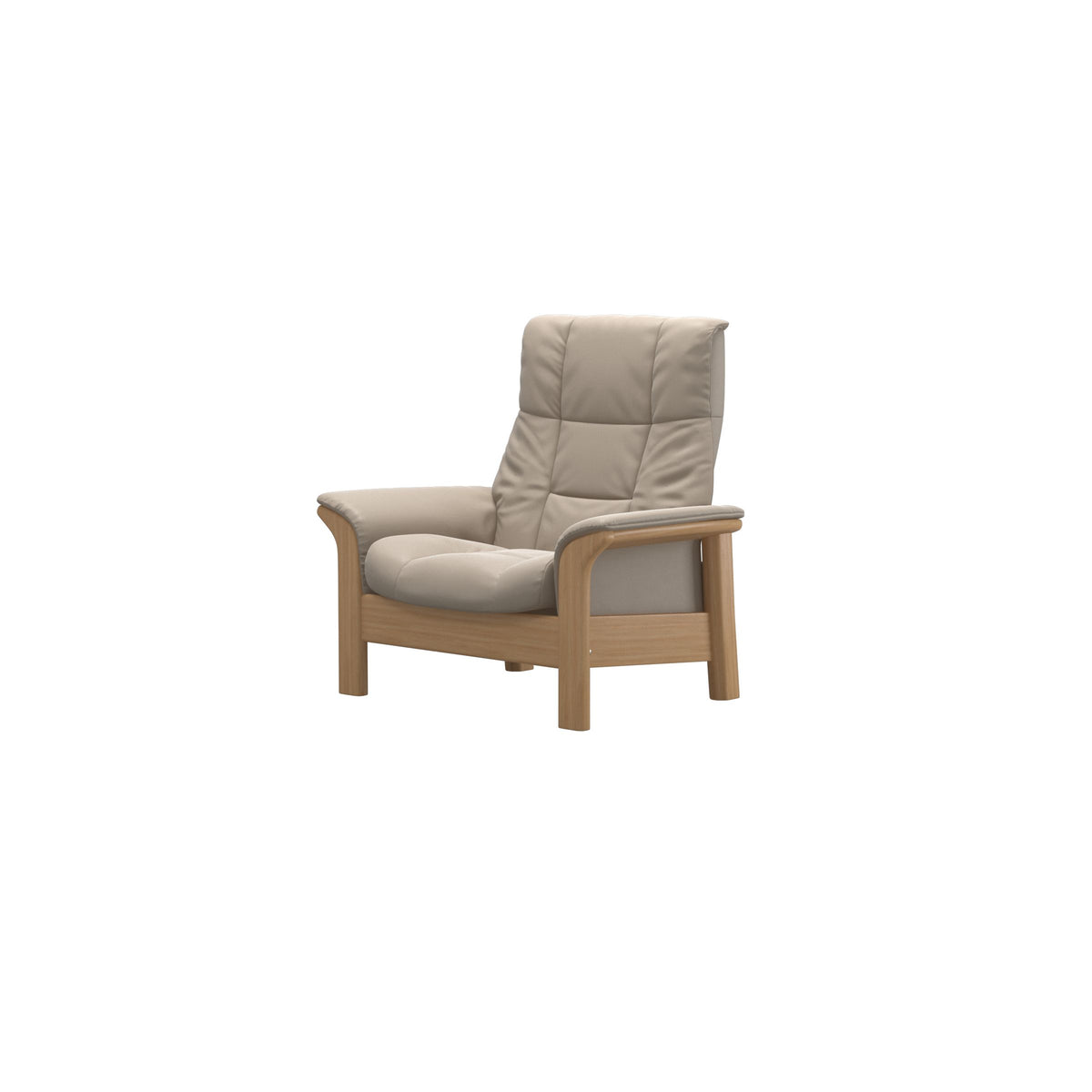 Buckingham HB Chair - Paloma Mushroom - Oak