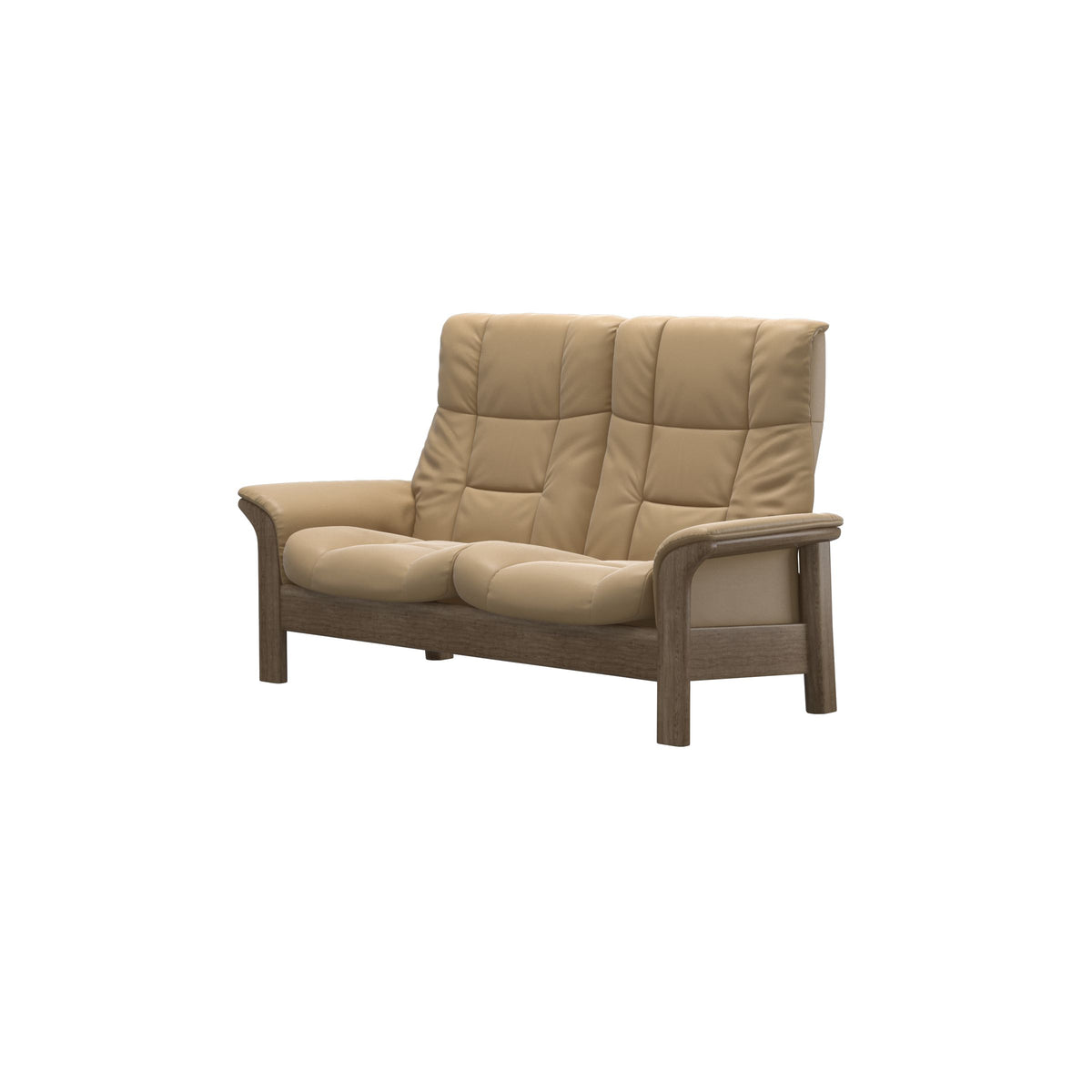 Buckingham HB 2-Seat - Paloma Sand - Smoked Oak