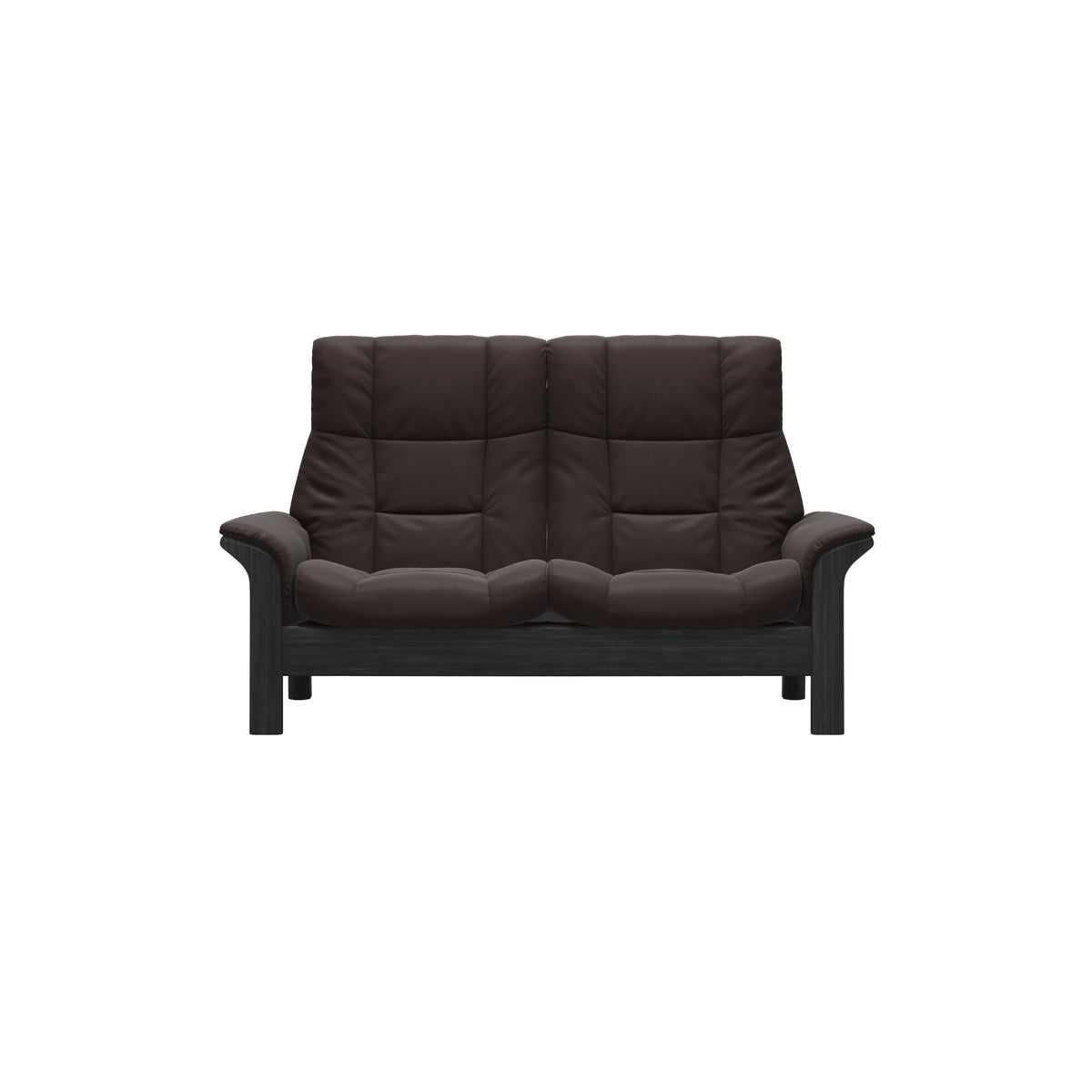 Buckingham HB 2-Seat - Paloma Chocolate - Grey