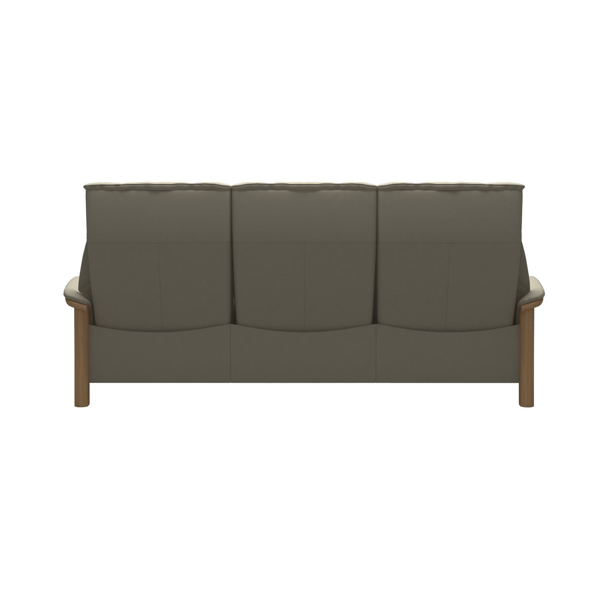 Buckingham HB 3-Seat - Paloma Light Grey - Oak