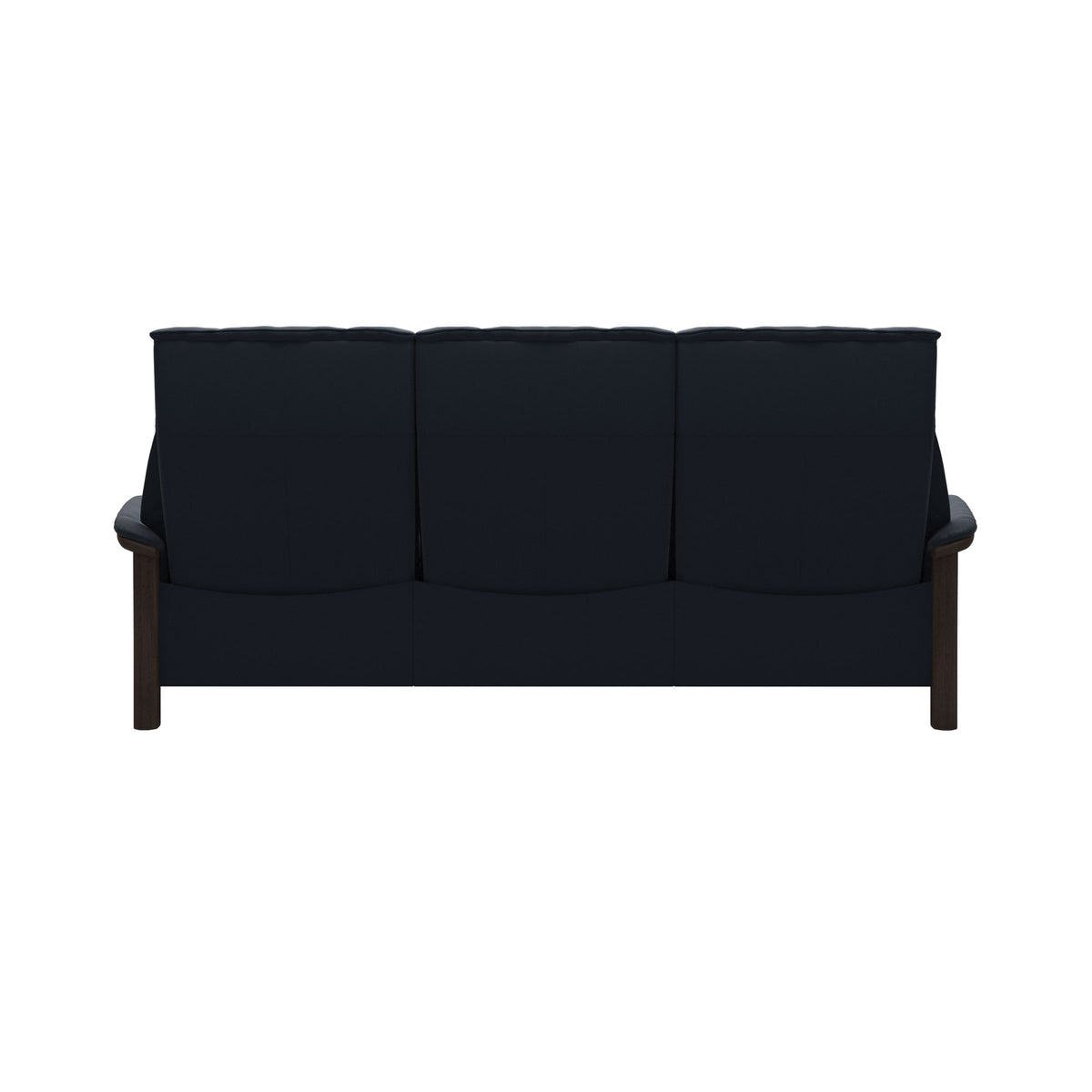 Buckingham HB 3-Seat - Paloma Oxford Blue - Wenge