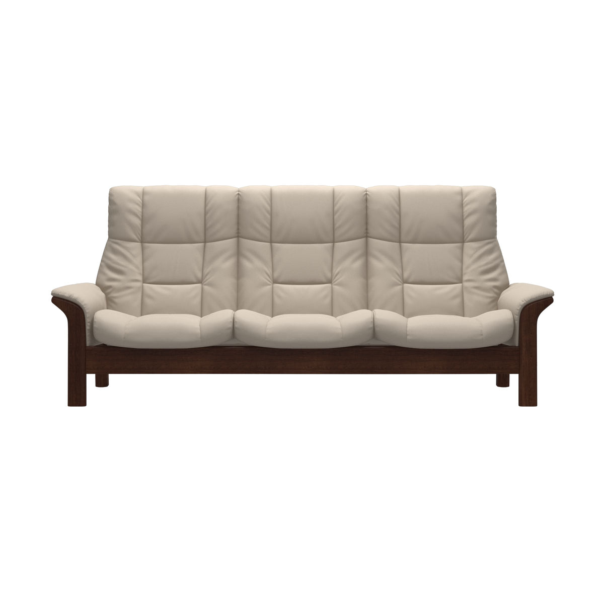 Buckingham HB 3-Seat - Paloma Fog - Brown