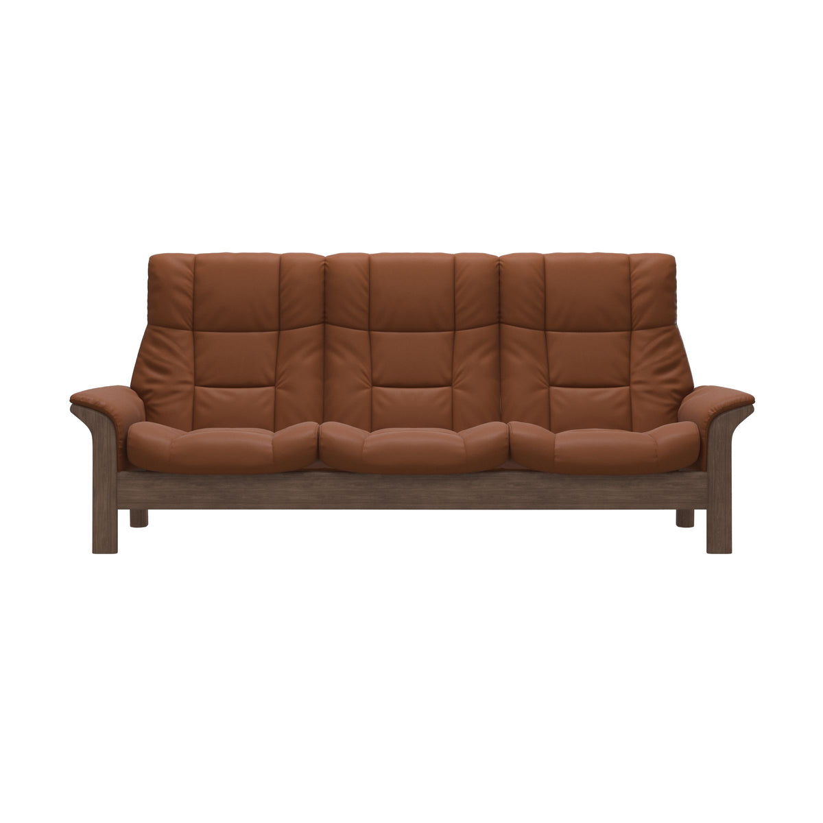 Buckingham HB 3-Seat - Paloma New Cognac - Walnut