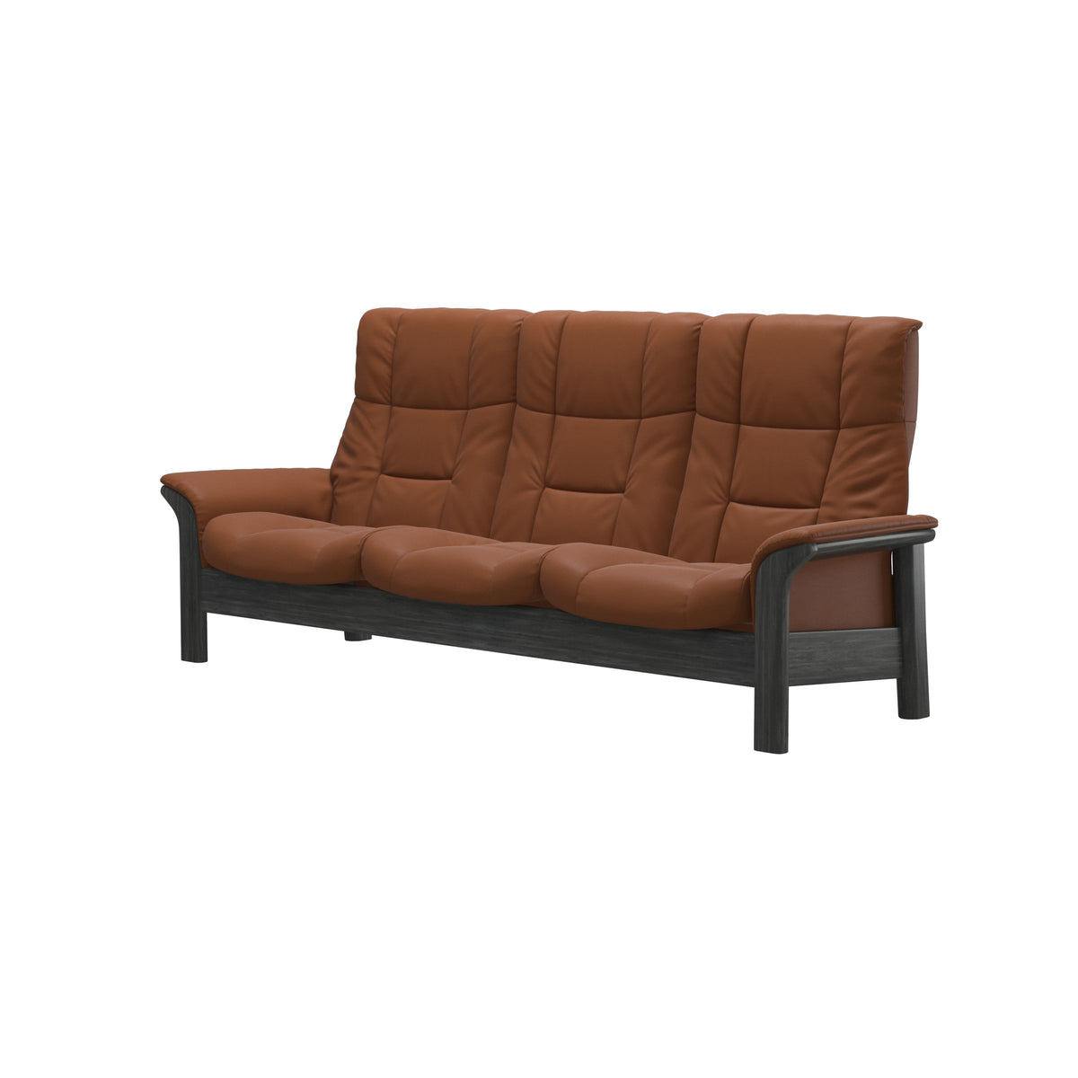 Buckingham HB 3-Seat - Paloma New Cognac - Grey