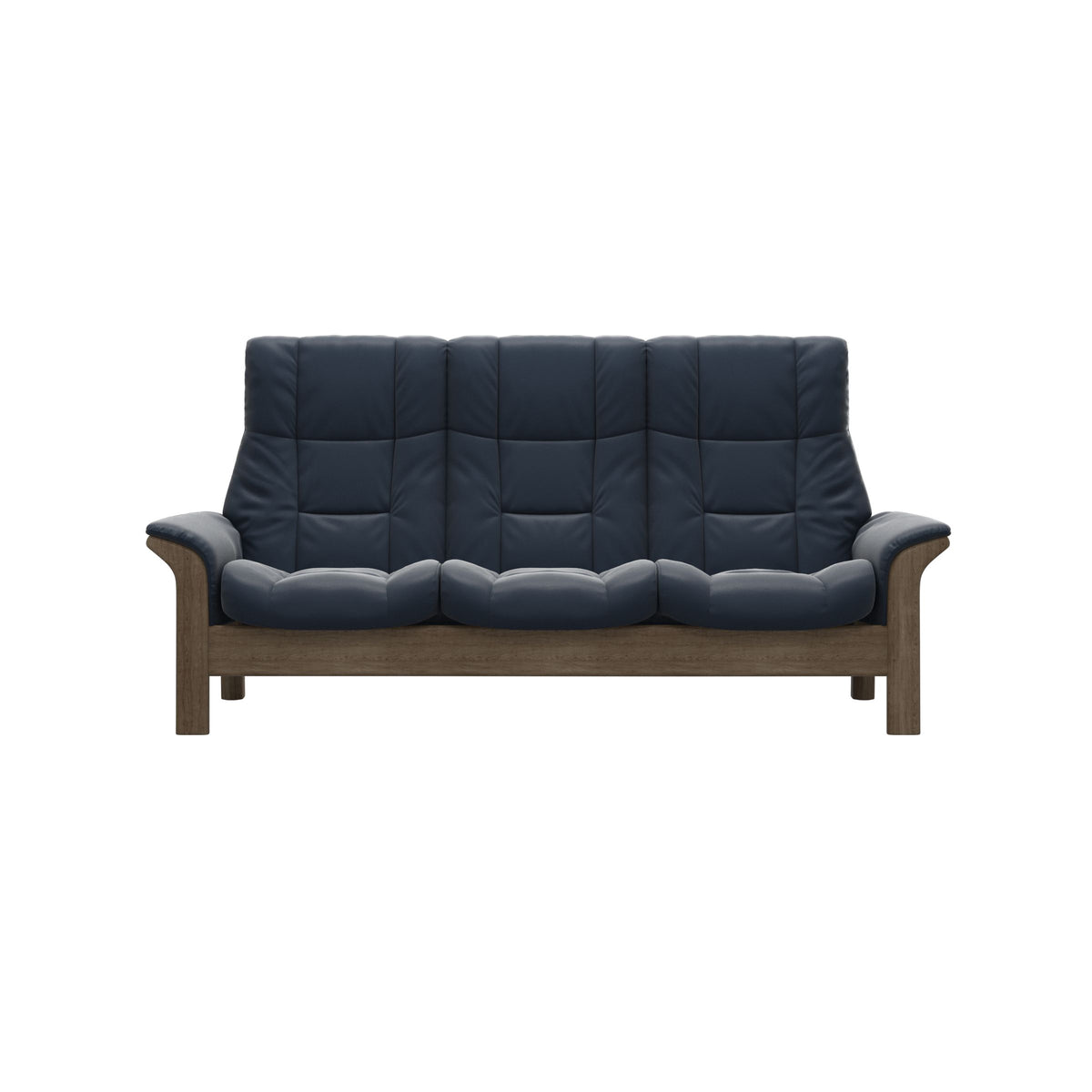 Windsor - Paloma Oxford Blue - Smoked Oak
