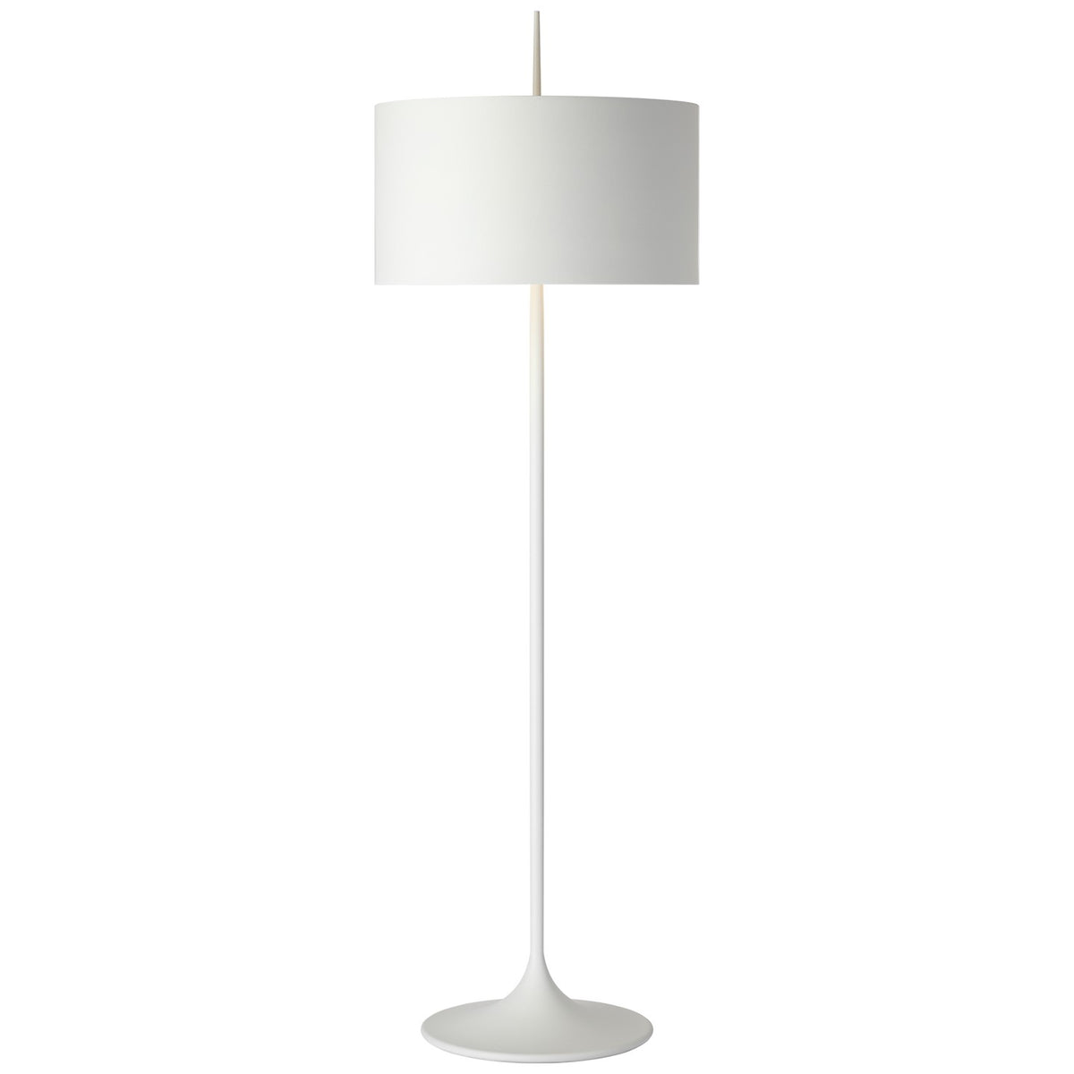 LED Floor Lamp — W: 19.25" × H: 62.25"