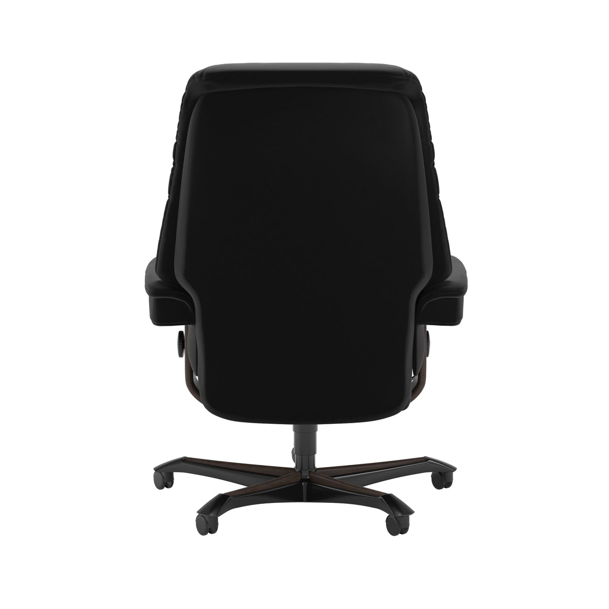 Sunrise - Office Chair - Paloma Black - Wenge Wood
