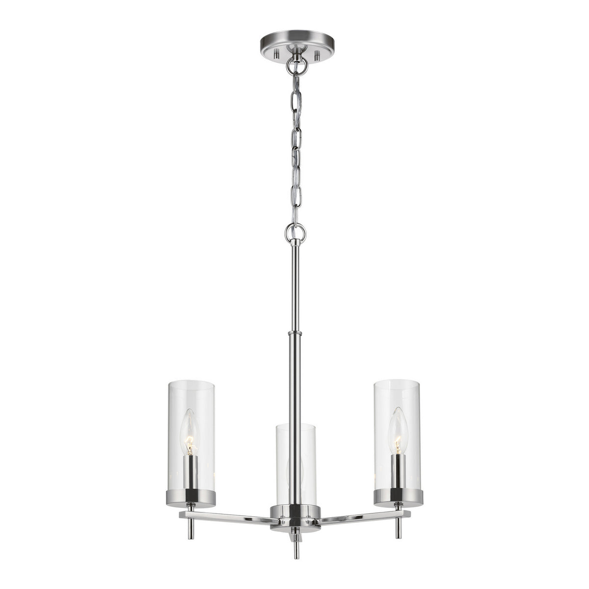 Three Light Chandelier — 21.13", 3.5 W