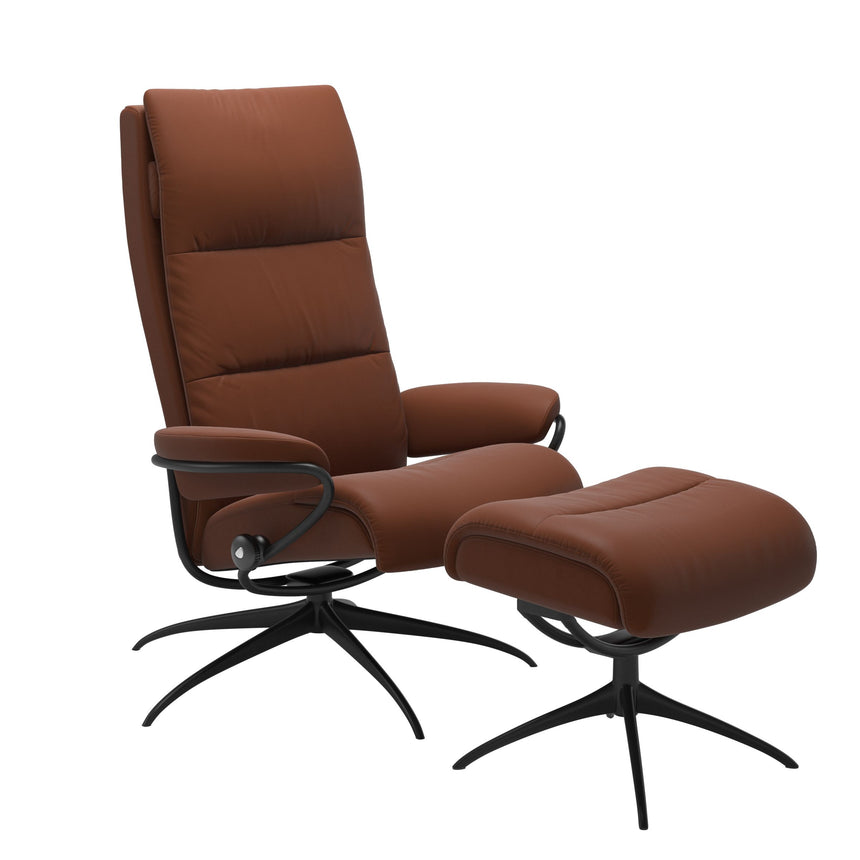 Tokyo Recliner - High Back - Paloma Copper - Matte Black