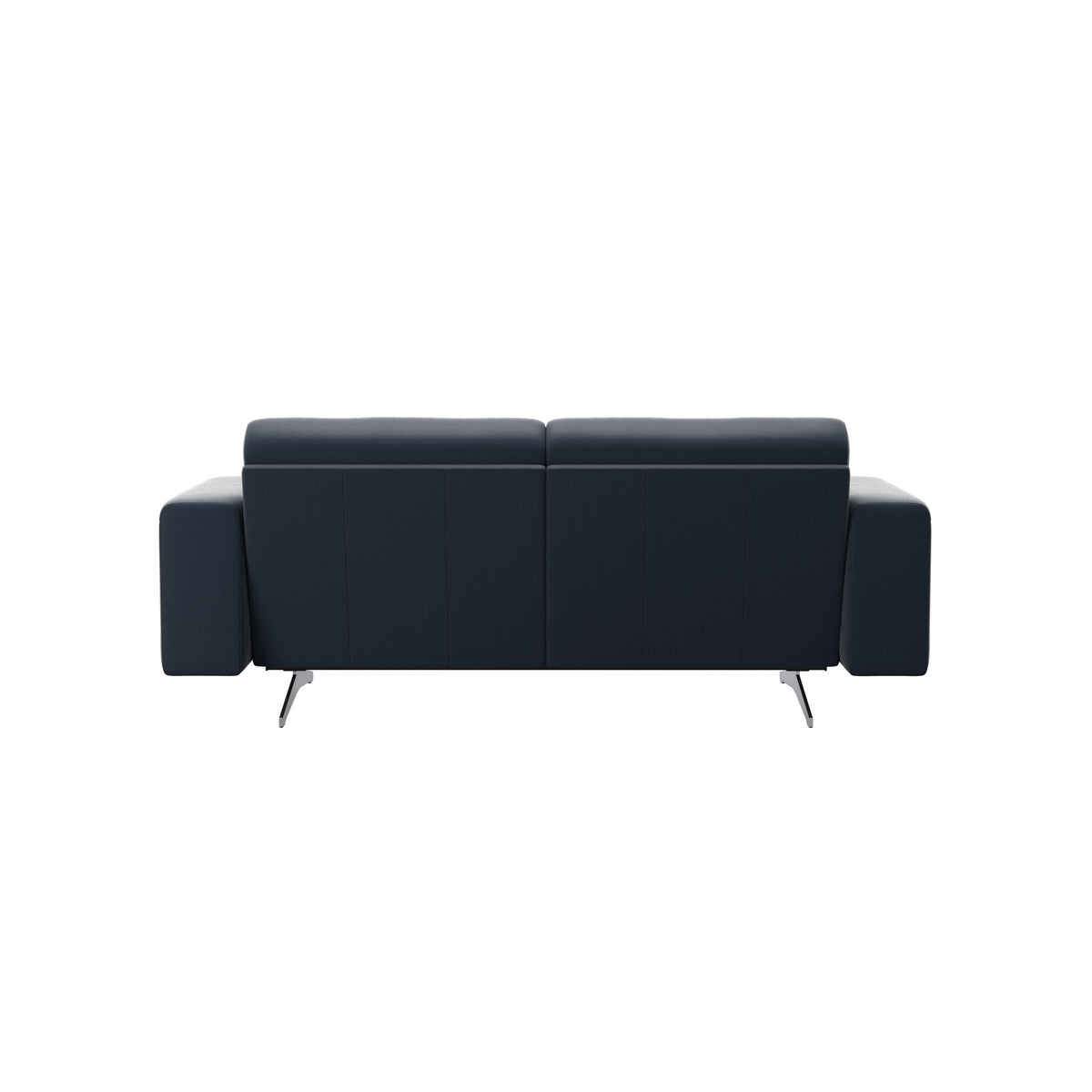 Stella - 2-Seater Sofa - Paloma Oxford Blue - S1 - wider and lower