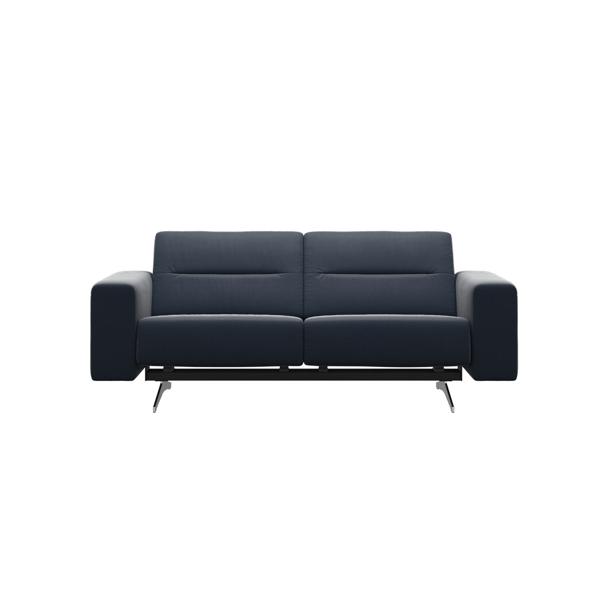 Stella - 2-Seater Sofa - Paloma Oxford Blue - S1 - wider and lower