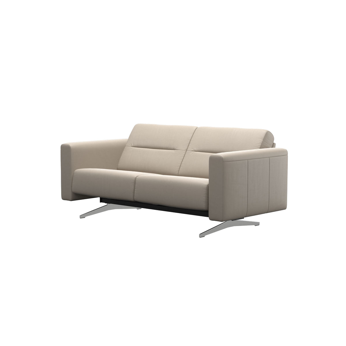 Stella - 2-Seater Sofa - Paloma Fog - S2 - narrower and taller