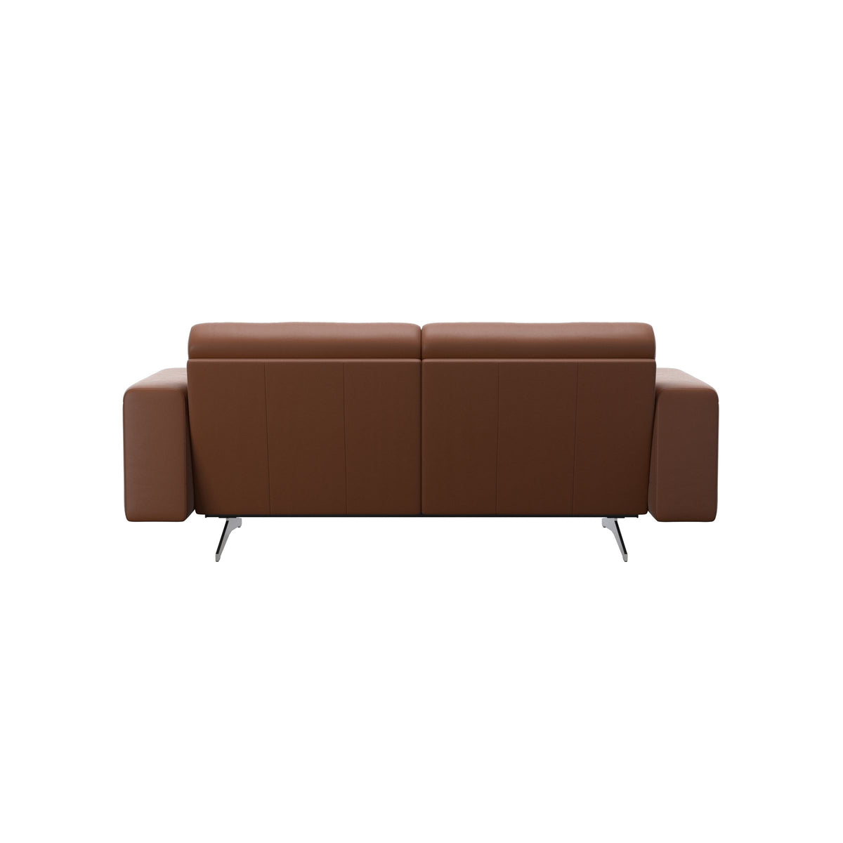 Stella - 2-Seater Sofa - Paloma New cognac - S1 - wider and lower