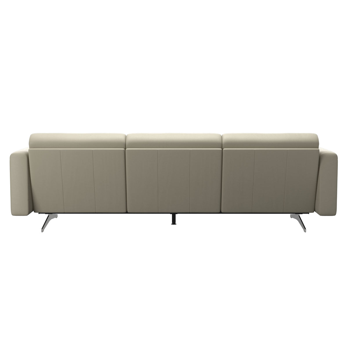 Stella - 3-Seater Sofa - Paloma Light Grey - S2 - narrower and taller