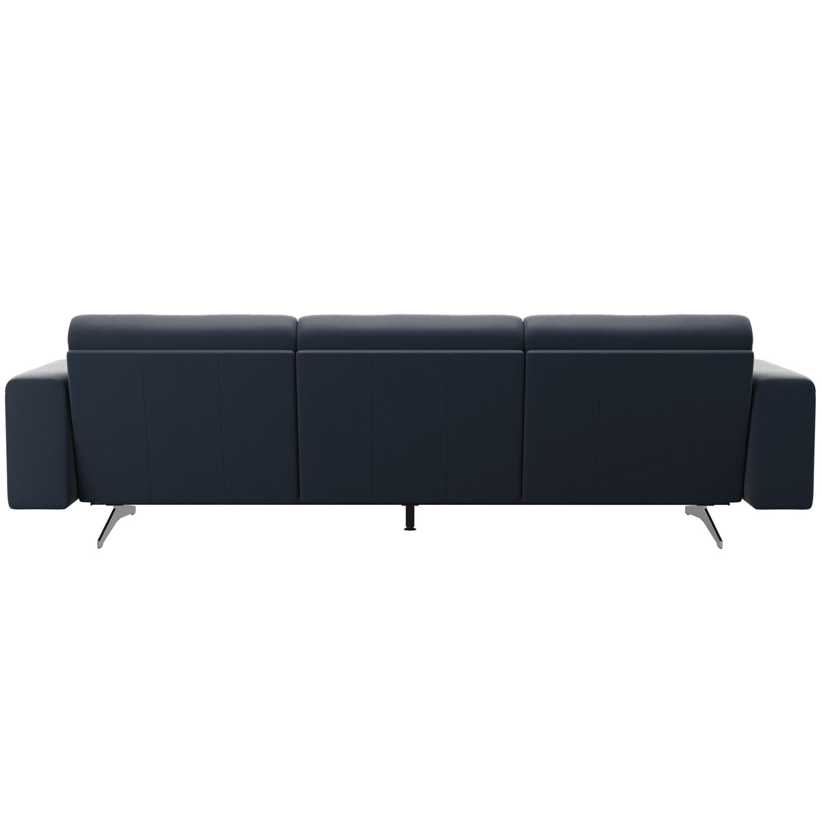 Stella - 3-Seater Sofa - Paloma Oxford Blue - S1 - wider and lower