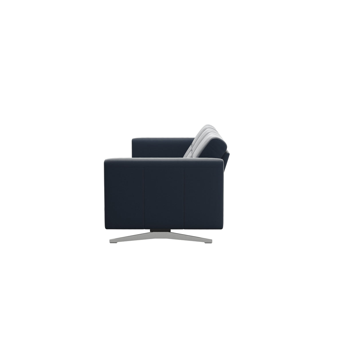 Stella - 3-Seater Sofa - Paloma Oxford Blue - S2 - narrower and taller