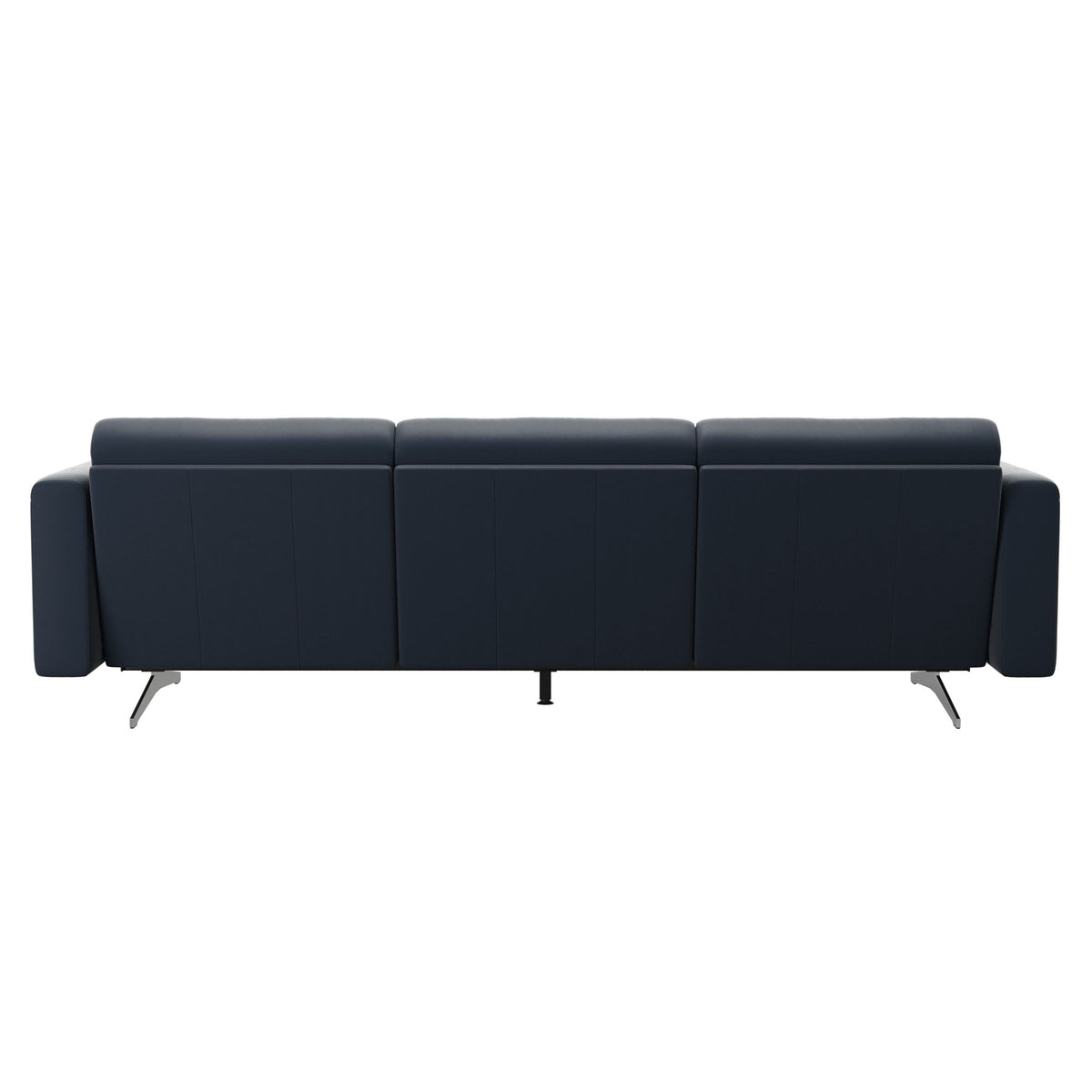 Stella - 3-Seater Sofa - Paloma Oxford Blue - S2 - narrower and taller