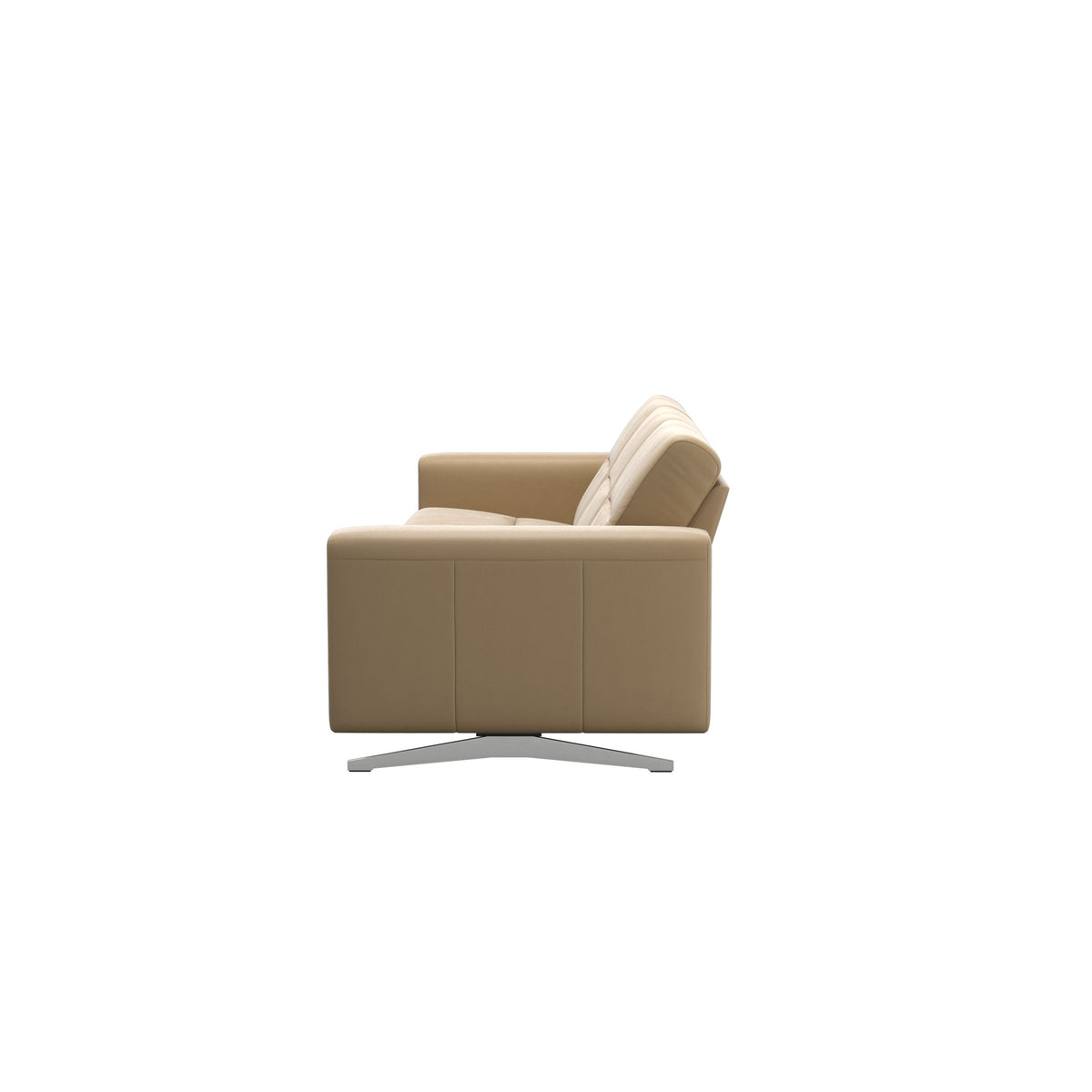 Stella - 3-Seater Sofa - Paloma Sand - S1 - wider and lower