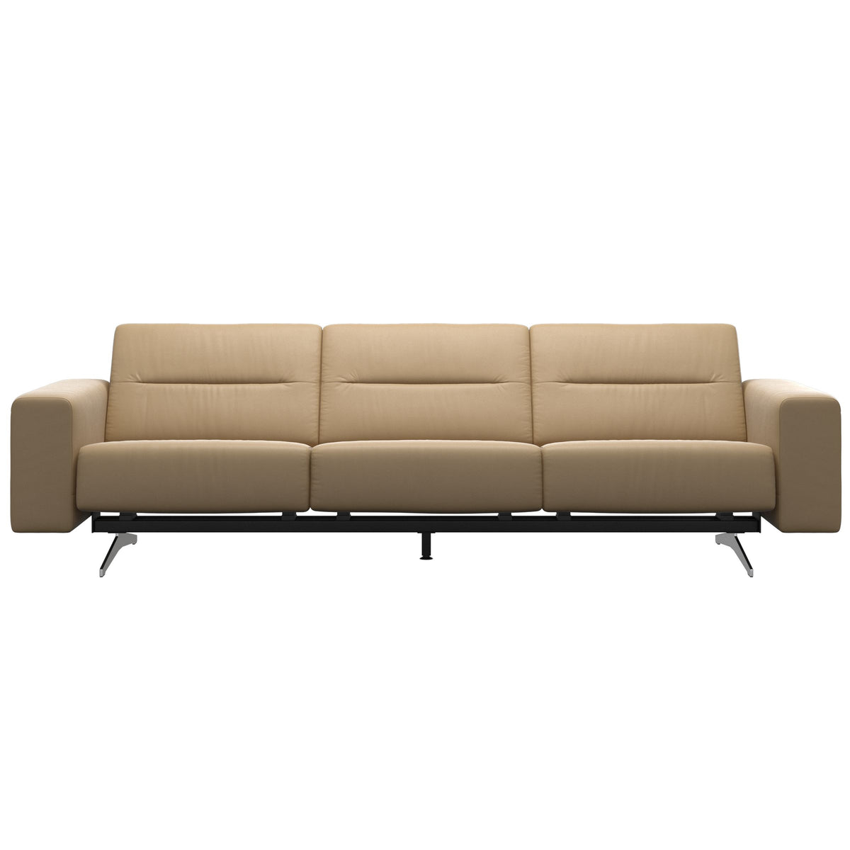 Stella - 3-Seater Sofa - Paloma Sand - S1 - wider and lower
