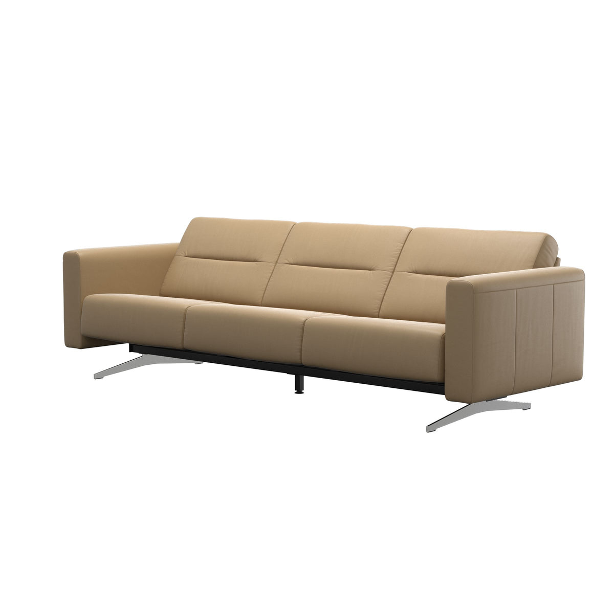 Stella - 3-Seater Sofa - Paloma Sand - S2 - narrower and taller