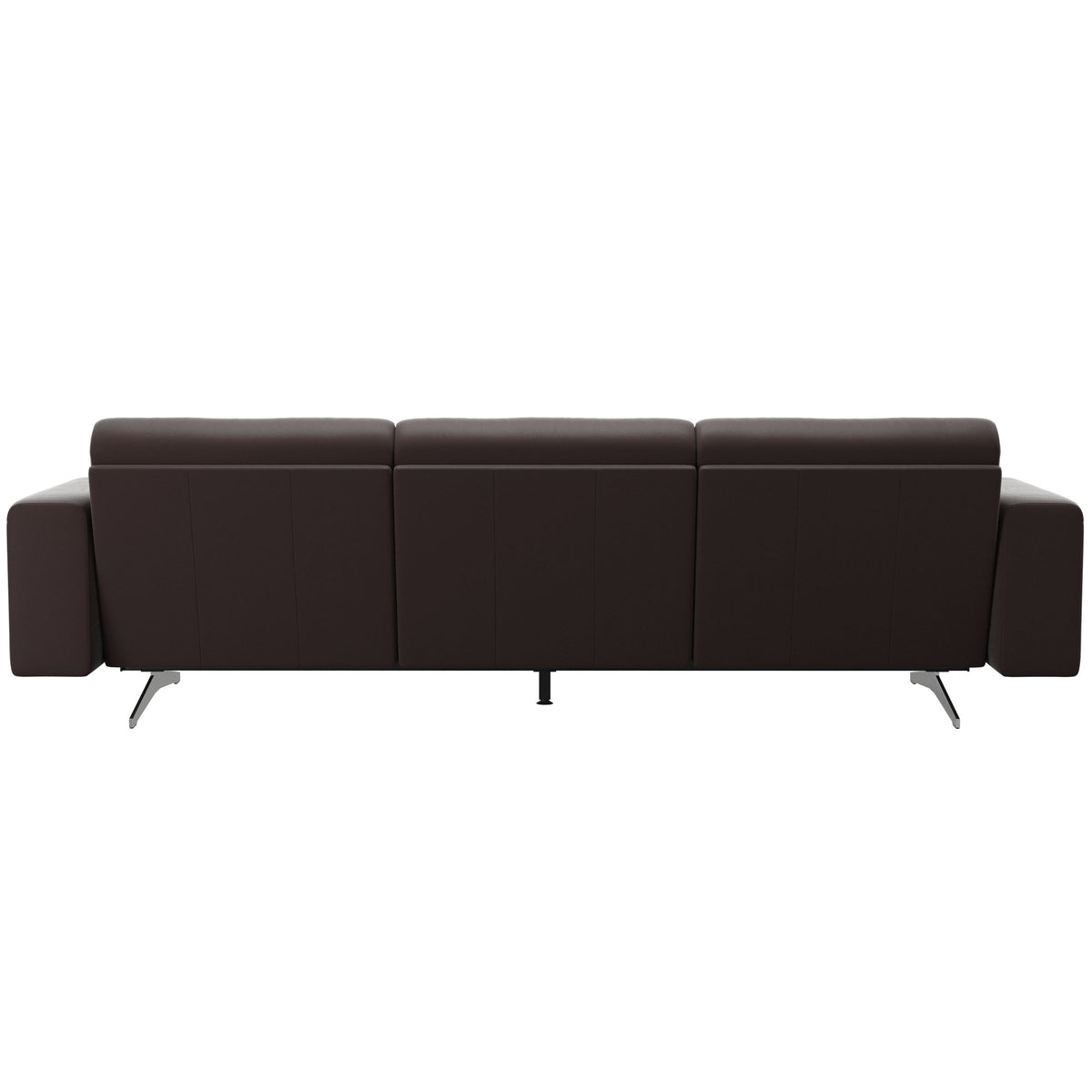 Stella - 3-Seater Sofa - Paloma Chocolate - S1 - wider and lower