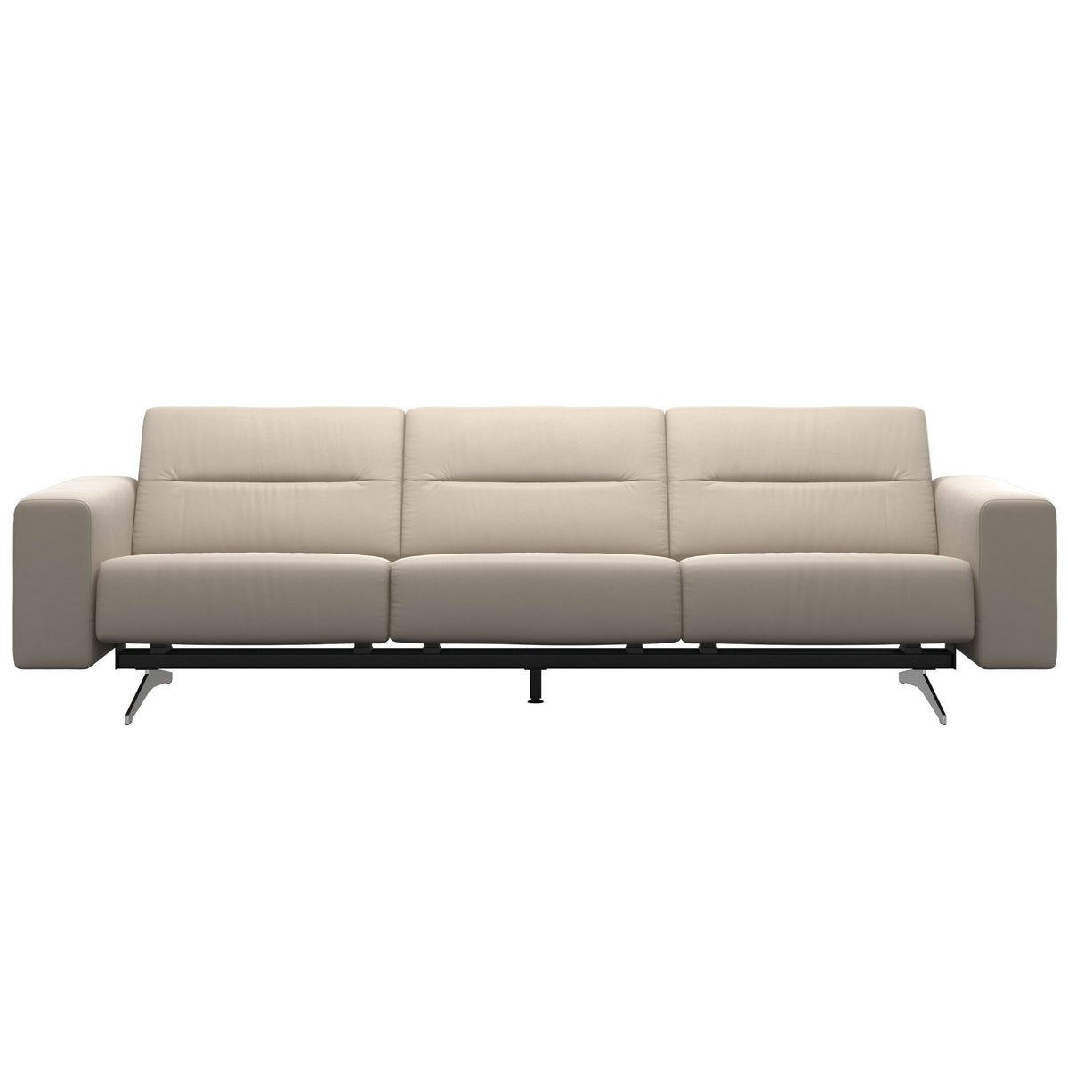 Stella - 3-Seater Sofa - Paloma Fog - S1 - wider and lower