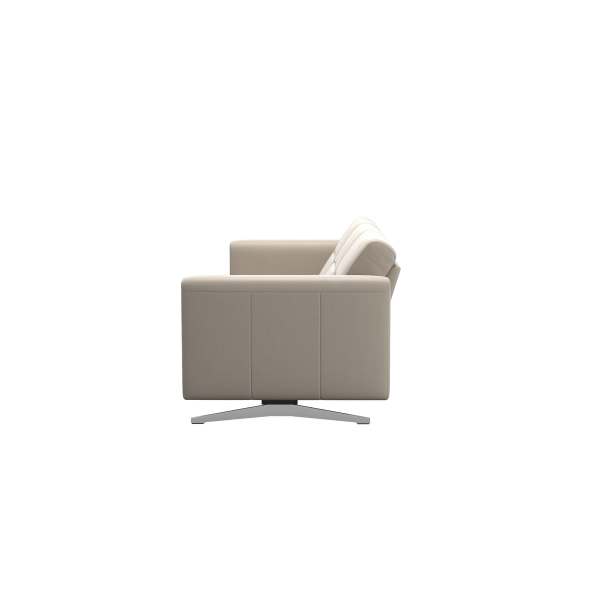Stella - 3-Seater Sofa - Paloma Fog - S2 - narrower and taller