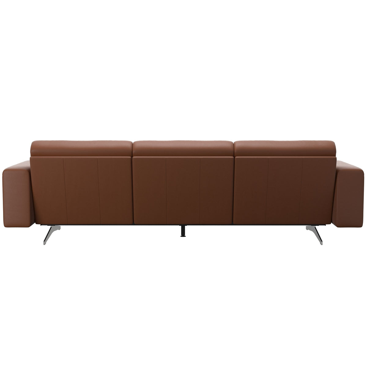 Stella - 3-Seater Sofa - Paloma New cognac - S1 - wider and lower