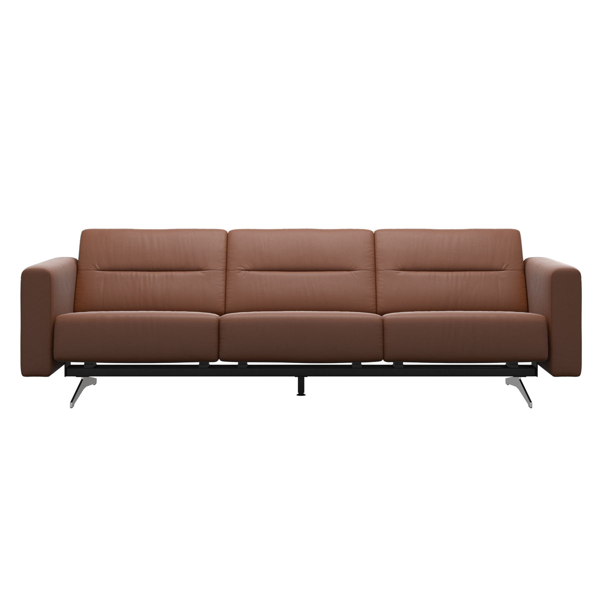 Stella - 3-Seater Sofa - Paloma New cognac - S2 - narrower and taller