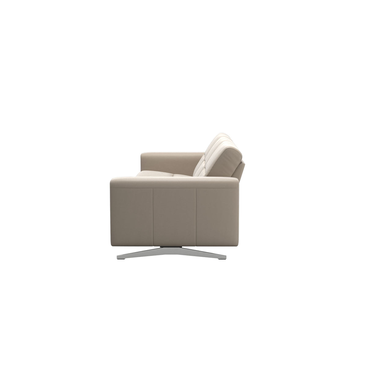 Stella - 3-Seater Sofa - Paloma Mushroom - S1 - wider and lower