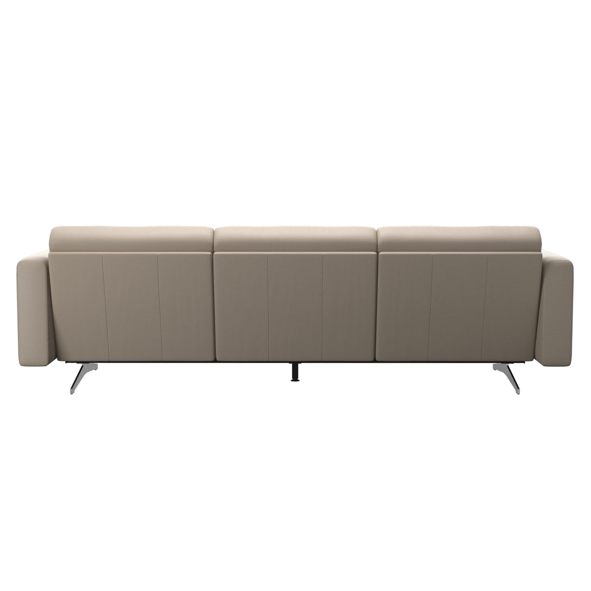 Stella - 3-Seater Sofa - Paloma Mushroom - S2 - narrower and taller