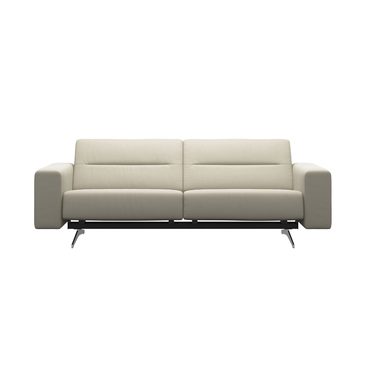 Stella - 2.5-Seater Sofa - Paloma Light Grey - S1 - wider and lower