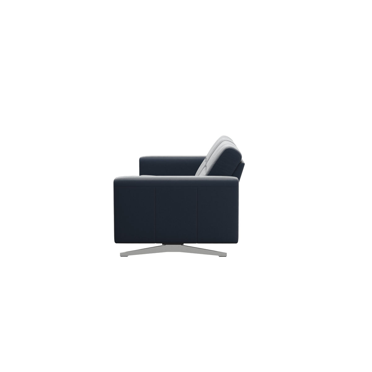 Stella - 2.5-Seater Sofa - Paloma Oxford Blue - S1 - wider and lower
