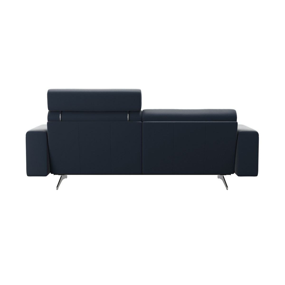 Stella - 2.5-Seater Sofa with 1 Headrest - Paloma Oxford Blue - S1 - wider and lower