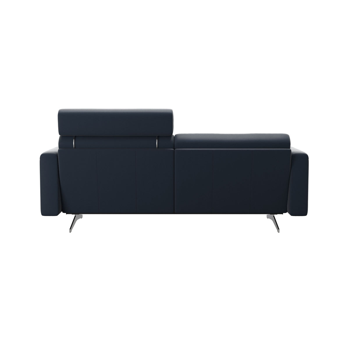 Stella - 2.5-Seater Sofa with 1 Headrest - Paloma Oxford Blue - S2 - narrower and taller
