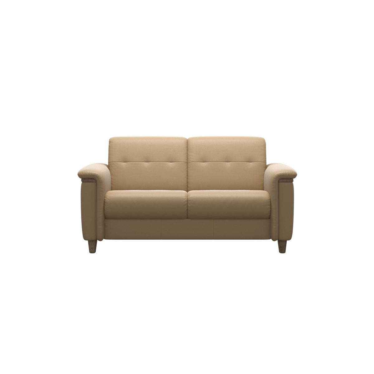 Flora 2-Seater - Paloma Sand - Smoked Oak